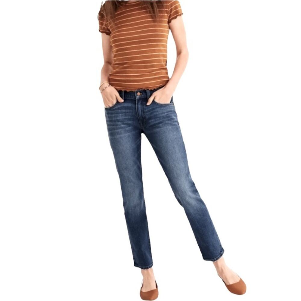 MADEWELL The Slim‎ Boyjean Raw Hem Size 25